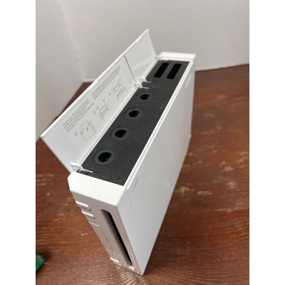 Nintendo Wii RVL-001 Console White Model With Ports Tested Working Z3 - Picture 4 of 5
